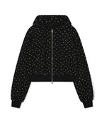 NOMBRE - SIGNATURE Dot Pintuck Hood Zip-up (2 Colors)