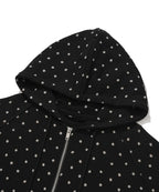 NOMBRE - SIGNATURE Dot Pintuck Hood Zip-up (2 Colors)