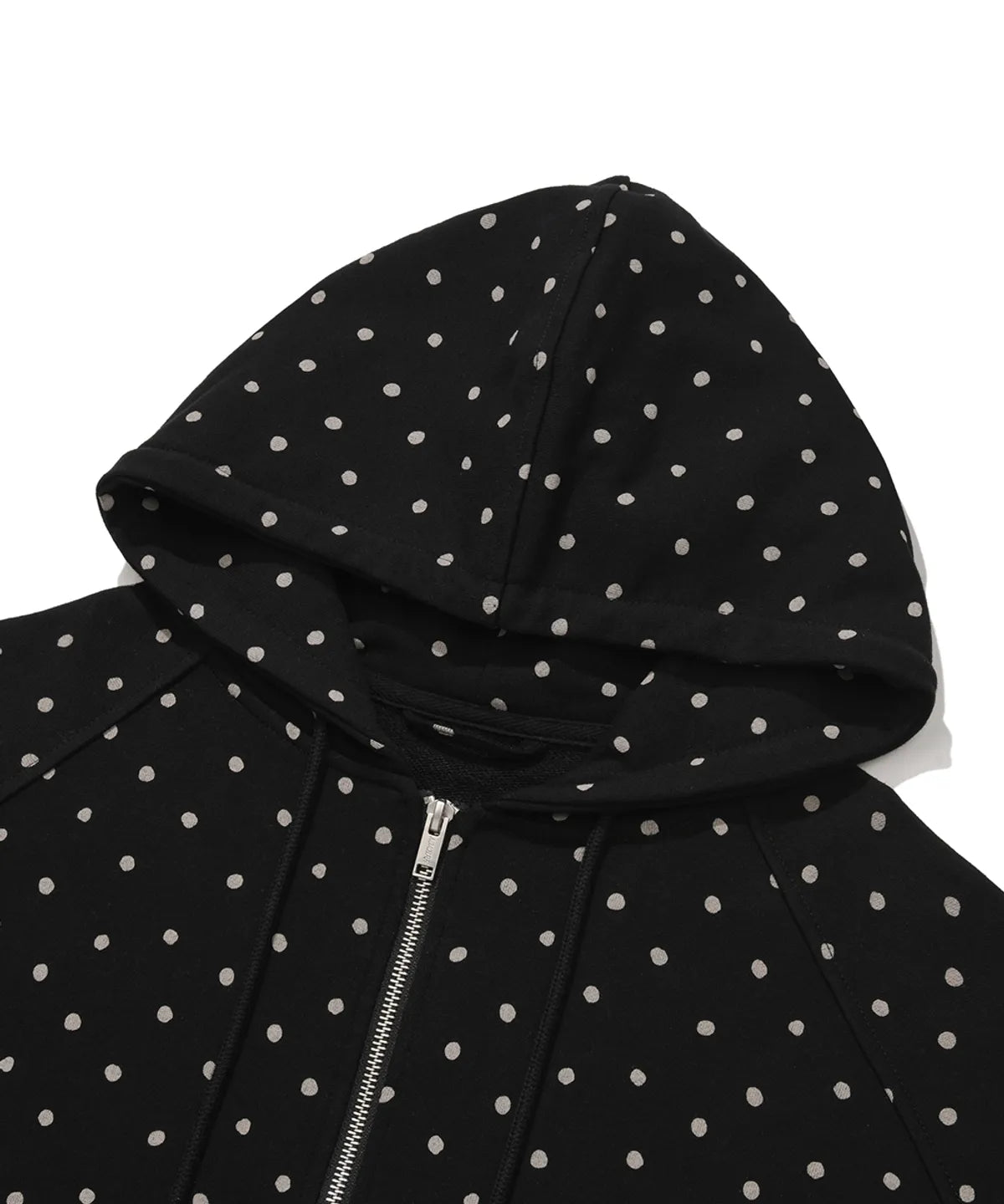 NOMBRE - SIGNATURE Dot Pintuck Hood Zip-up (2 Colors)