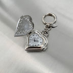 Grumpy Stuff - Ethereal Heart Watch Keychain