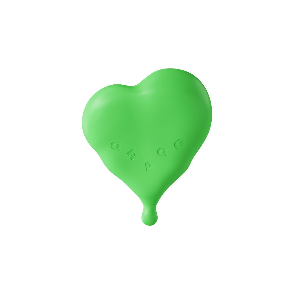 GRAGG - MAGSAFE FLOW HEART BATTERY (9 COLORS)