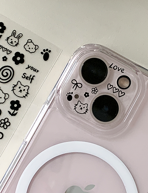 earliner - camera film sticker set (3color)