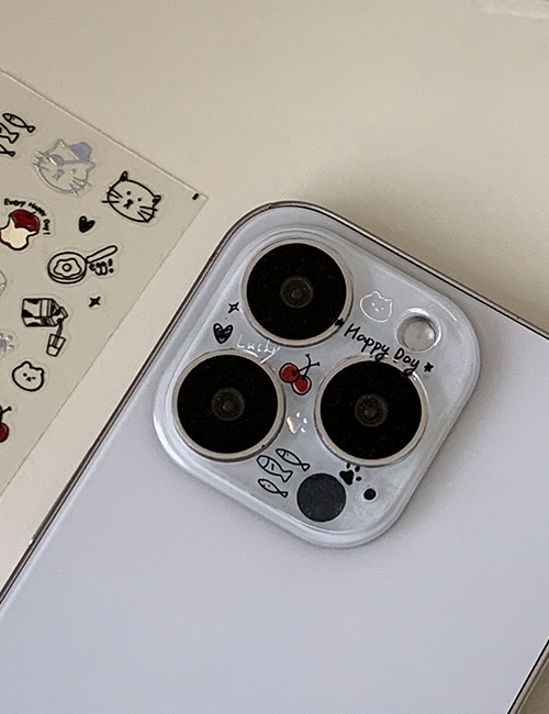 earliner -  camera film sticker set brunch