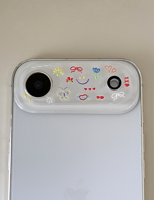 earliner - camera film sticker set butterfly flower