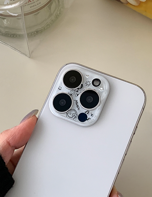 earliner - camera film sticker set music is my life