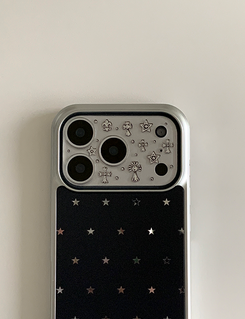 earliner - camera film sticker set vintage cross star