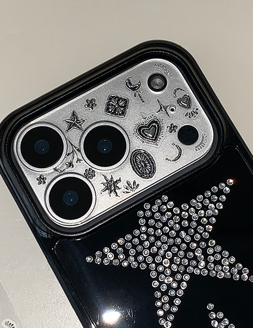 earliner -  camera film sticker set vintage heart