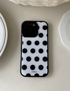 earliner - white big dot bumper case