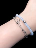 Melting Heart Club - Melting Stone Star Bracelet (7color)