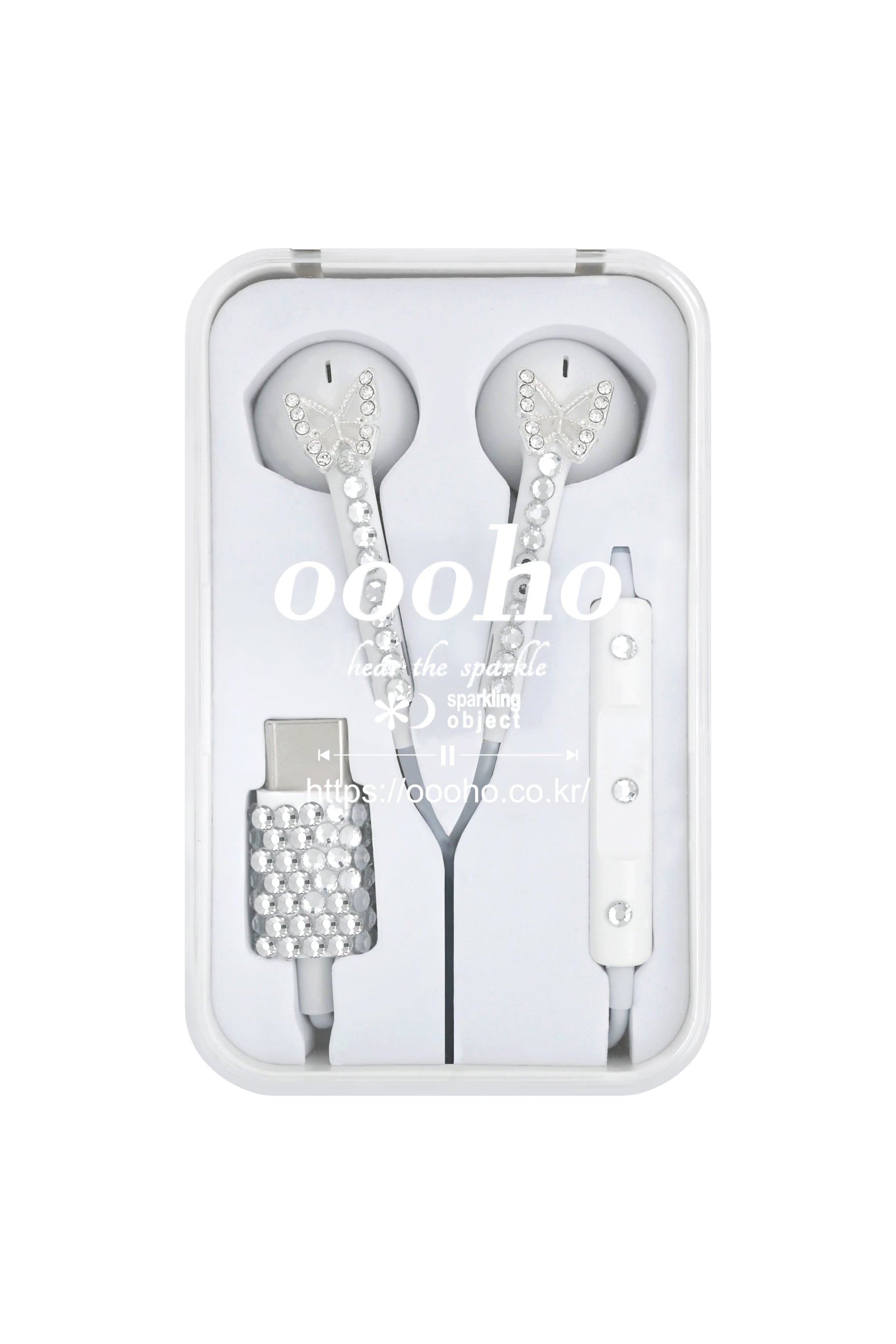 oooho - Hear the Sparkle Earphones (TYPE-C)
