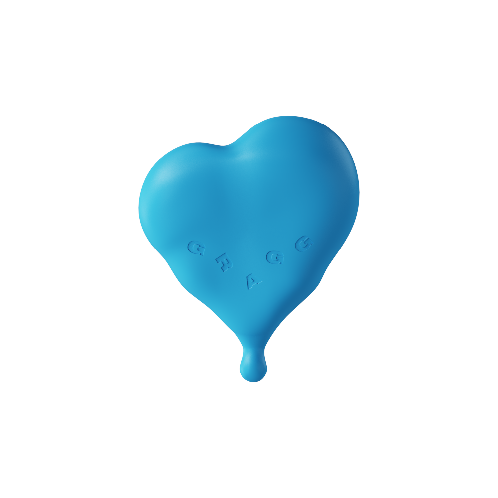 GRAGG - MAGSAFE FLOW HEART BATTERY (9 COLORS)