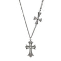 OFUSE - Double Cross Necklace