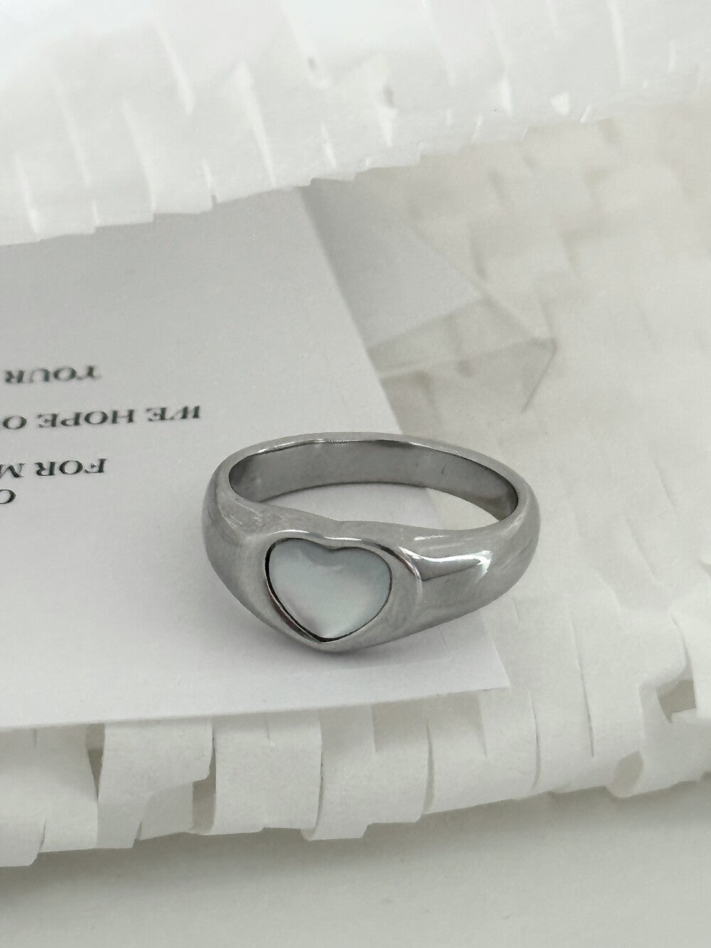 OFUSE - Volume Heart Ring