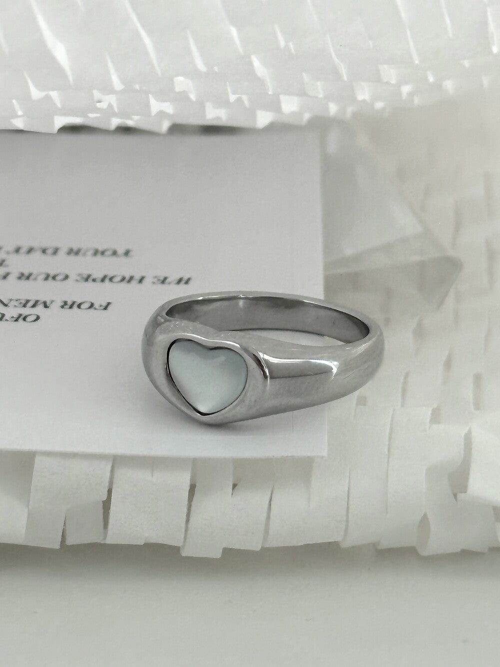 OFUSE - Volume Heart Ring