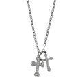OFUSE -  Cubic Cross Necklace
