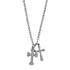OFUSE -  Cubic Cross Necklace