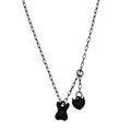 OFUSE - Black Rabbit Necklace