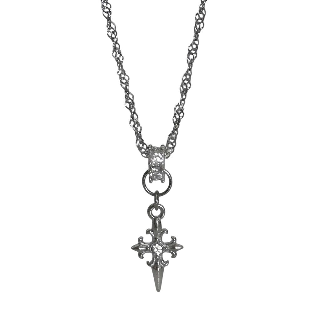 OFUSE - Cubic Cross Necklace-002