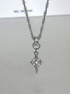 OFUSE - Cubic Cross Necklace-002