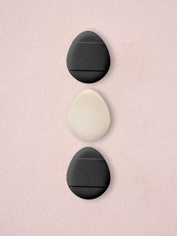 [Daiso] - Finger Air Puff  手指氣墊粉撲 3件裝